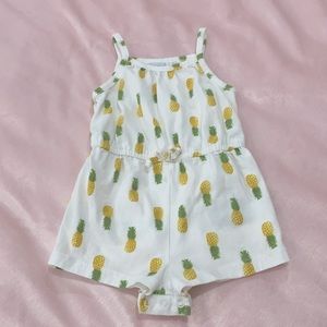Pineapple romper